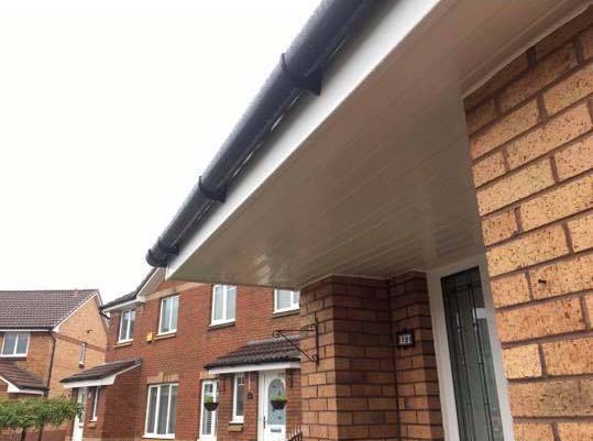 Fascia and soffit installation
