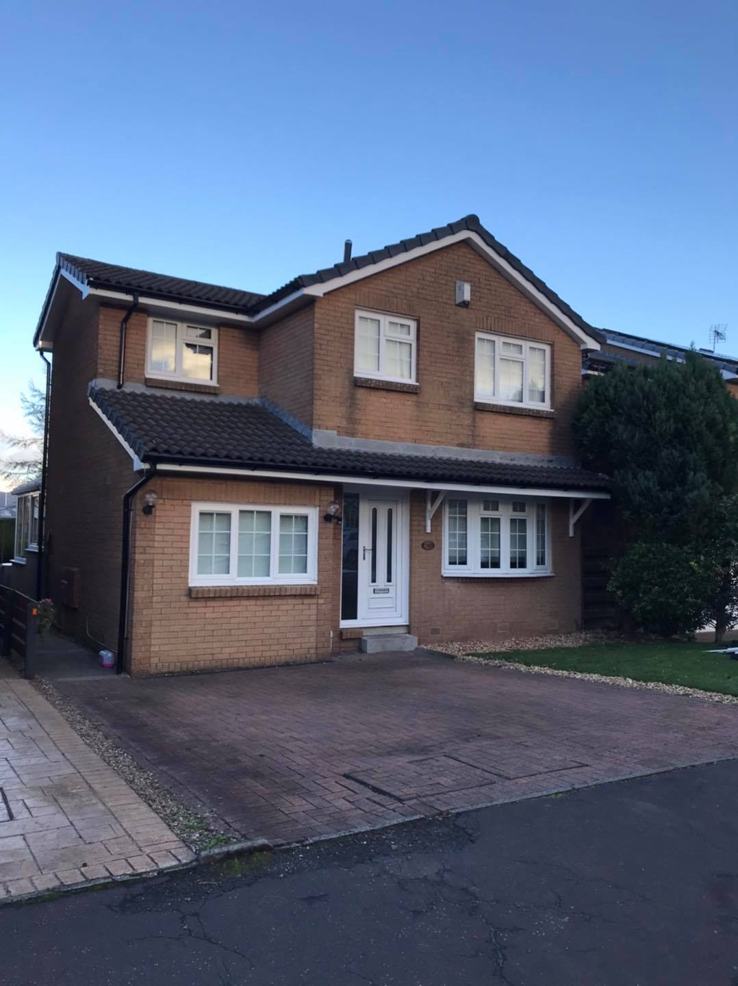 UPVC window installation by Scotmax