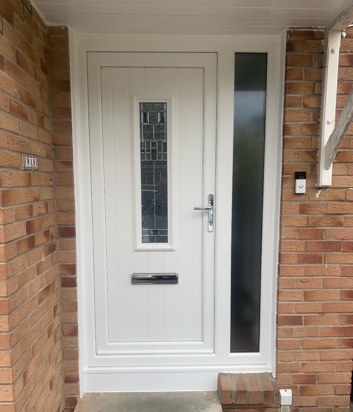 UPVC window installation